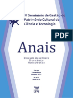 2019 - Anais IV SGPCCT Fiocruz e Ufpe