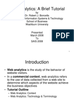 Web Analytics Tutorial