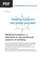 Welding Position