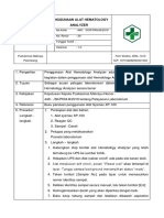 Sop Penggunaan Sysmex