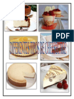 10 Diferentes Deliciosos Tipos de Cheesecake PDF