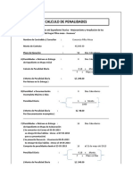 Calculo de Penalidades