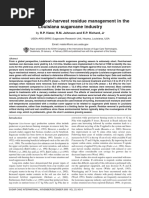 Efecto de Los Residuos de La Industria Azucar-Alcoholera, Bagazo, Cachaza y Vinaza, en La Produccion de Cana y Azucar en Un Vertisol de Guanacaste.