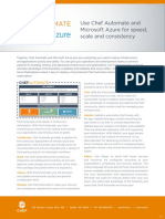Use Chef Automate and Microsoft Azure For Speed, Scale and Consistency