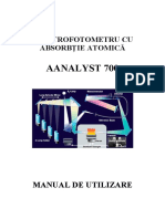 Spectrometru Cu Absorbție Atomica