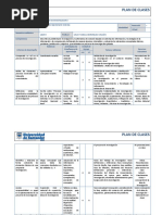 Plan de Clases Seminario I