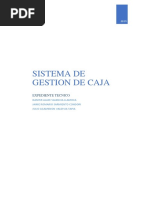 Sistema de Gestion de Caja