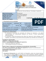 Guia de Actividades y Rubrica de Evaluacion - Pre-Tarea - Generalidades Del Dibujo de Ingenieria