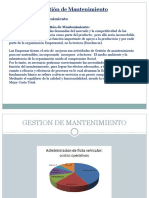 Gestion de Mantenimiento