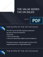 Chapter 6vat On Sales