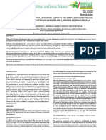 Evaluation of The Anti-Inflammatory Activity of Combination of Ethanol Extracts of Azadirachta Indica (Neem) and Lawsonia Inermis (Henna)