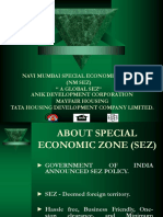 Navi Mumbai Special Economic Zone (NM Sez) " A Global Sez"