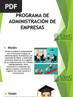 Programa de Administración de Empresas