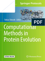 Computational Methods in Protein Evolution 2019