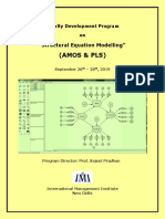 FDP Brochure On Sem (Amos & Smart PLS)