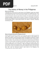 The History of Money in The Philippines