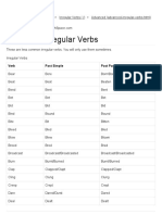 Advanced Verbs