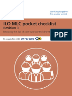 ILO MLC Pocket Checklist: Revision 3