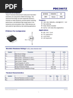 Pdc3907Z: 30V P-Channel Mosfets