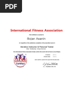 Kick Boxing Certification PDF