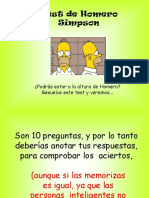 Test de Homero