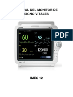 Manual Del Monitor de Signo Vitales