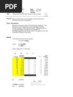 Calculation Cover Sheet Date: Author: Project: Calc No: Title