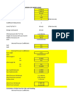 17.887 KN 11.512 KN Calculation of Wind Load For Side Wall Cladding