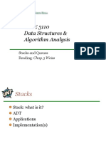 CSCE 3110 Data Structures & Algorithm Analysis: Stacks and Queues Reading: Chap.3 Weiss