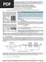 Speed Control of DC Motor Using PID Controller For Industrial Application