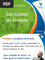 5 Los Gastos de Ernesto - Fichas Con Muchas Preguntas