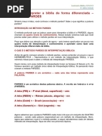 Como Interpretar A Bíblia de Forma Diferenciada - MÉTODO PARDES