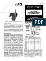 Specifications, Applications, Service Instructions & Parts: Refrigerant Pressure-Relief Valve With POP-EYE + Act