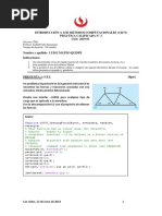 Introduccion A Metodos Computacionales