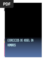 Ejercicios de Kegel en Hombres