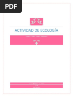 ECOLOGÍA 2°parcial Activs. de Aprendizaje 2019