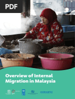 Overview of Internal Migration in Malaysia