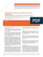 Umbilical Cord Coiling: Case Report and Review of Literature