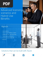 Azure - Advance Licensing Scenarios and Hybrid Use Rights - Slides