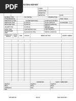 Liquid Penetrant Testing Report: Size Result of Test Accept / Reject