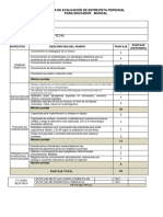 Ficha de Evaluacion Entrevista 