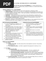 CHAPTER 2 - Nature and Formation of A Partnership