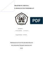 LAPORAN PRAKTIKUM DIGITAL 2 TEOREMA BOOLEAN DAN DeMorgan-dikonversi PDF