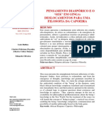 Pensamento Diaspórico E O "Ser" em Ginga: Deslocamentos para Uma Filosofia Da Capoeira