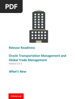 Release 6.4.3 Oracle Transportation Management Whats New PDF