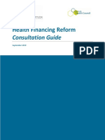 Health Financing Reform Consultation Guide v1.0 190908