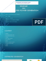 Distributed Generation 