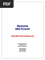 Mastering ASA Firewall