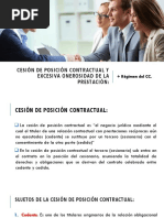 Cesion de Posicion Contractual