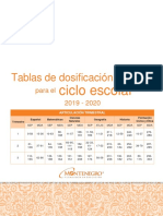 DAM 4º 2019 Dosificacion Semanal